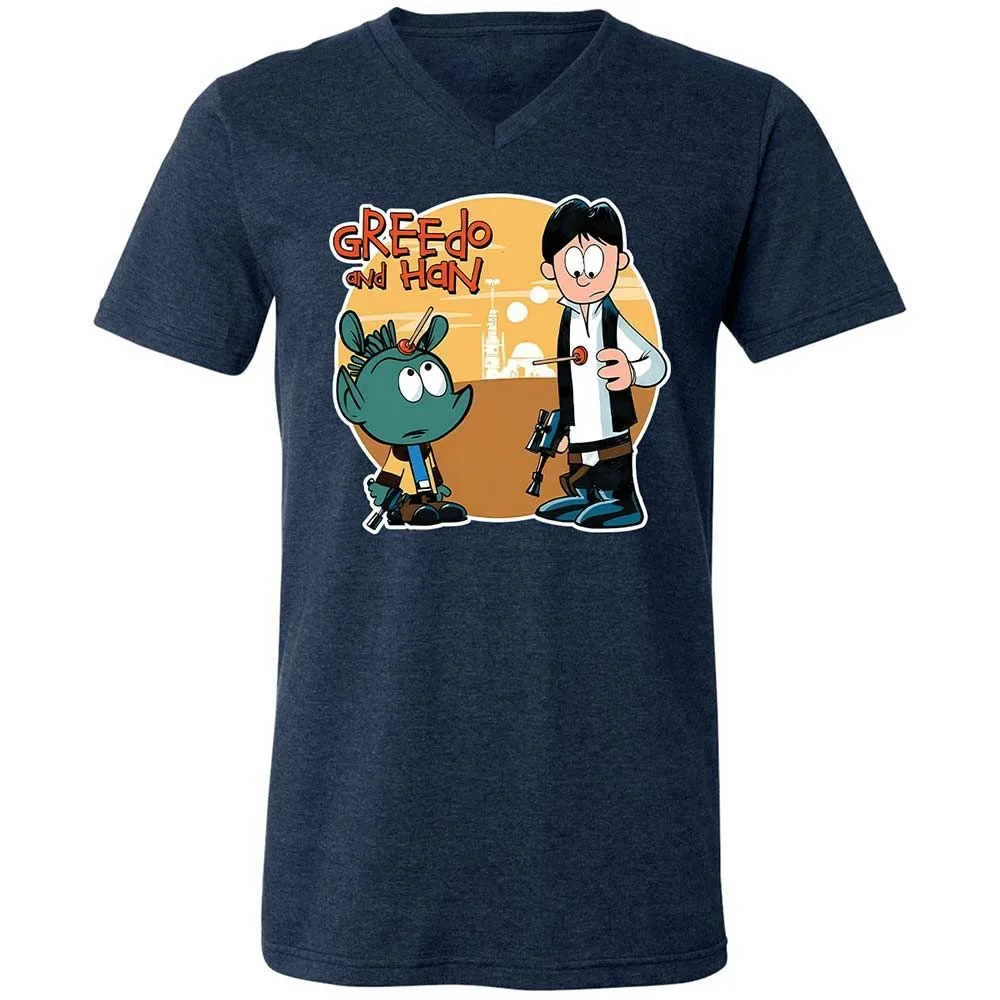Greedo & Han - Heather Navy - 13