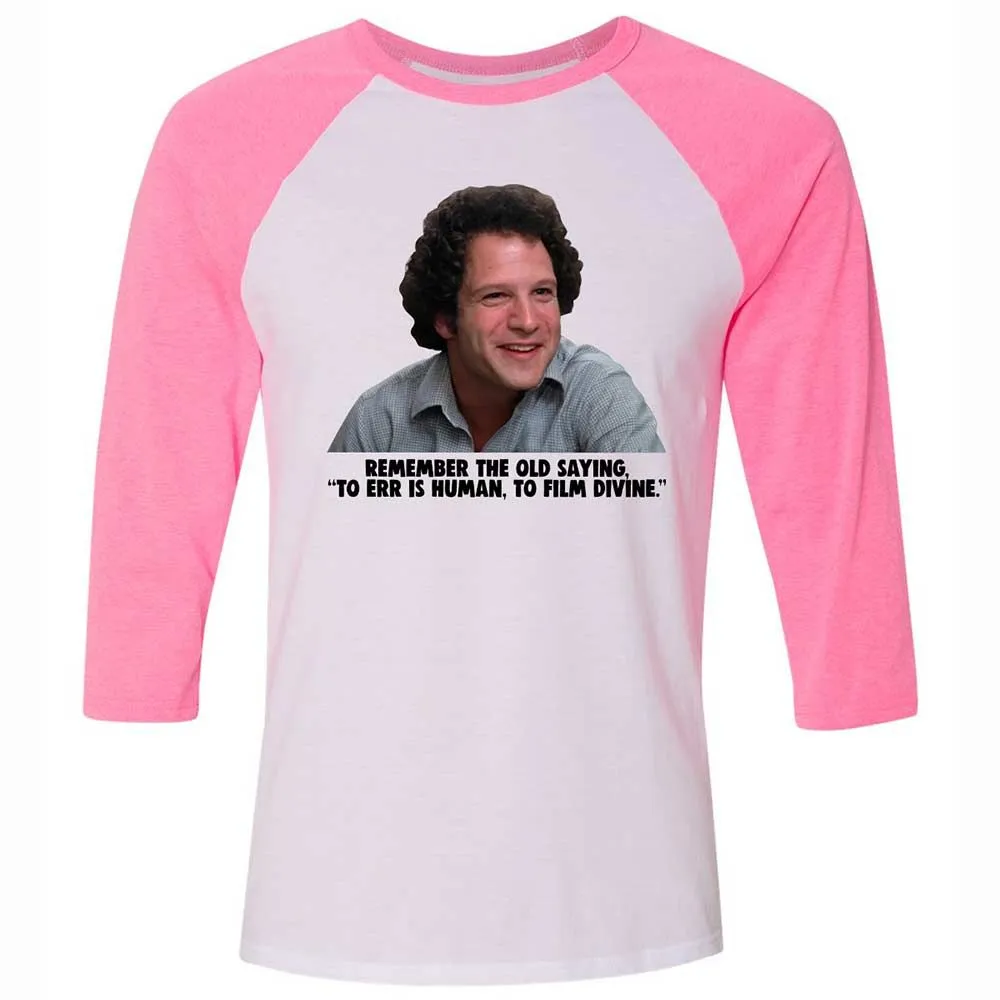 To err is human, to film divine - White/Neon Pink - 12