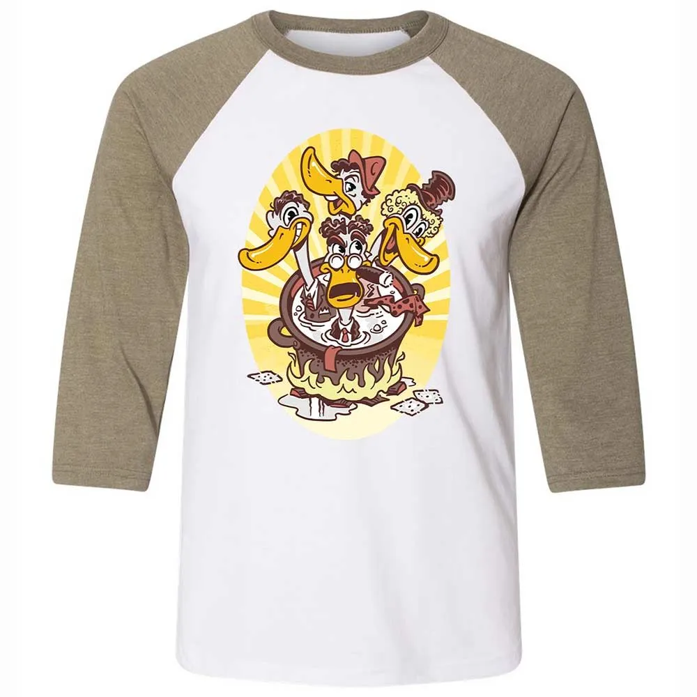 The Duck Brothers Soup - White/Heather Olive - 4