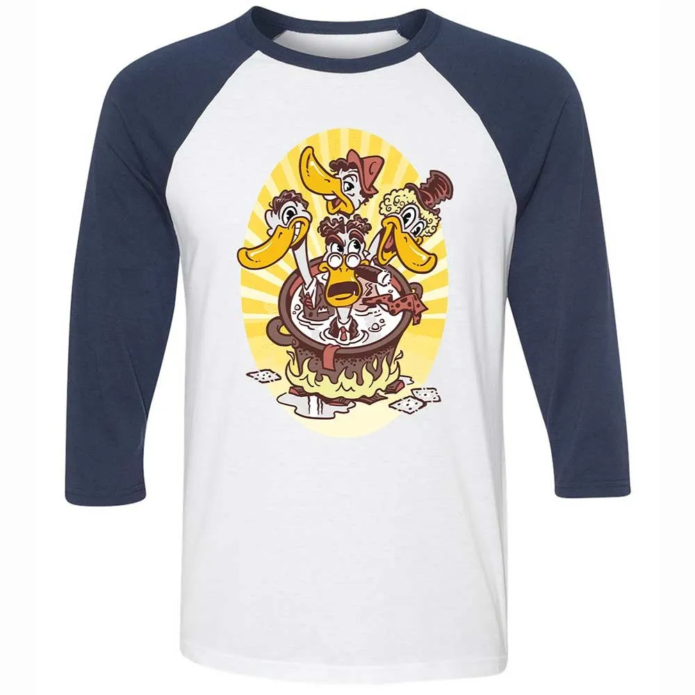 The Duck Brothers Soup - White/Navy - 8