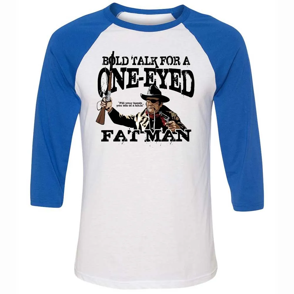 One Eyed Fat Man - White/True Royal - 10
