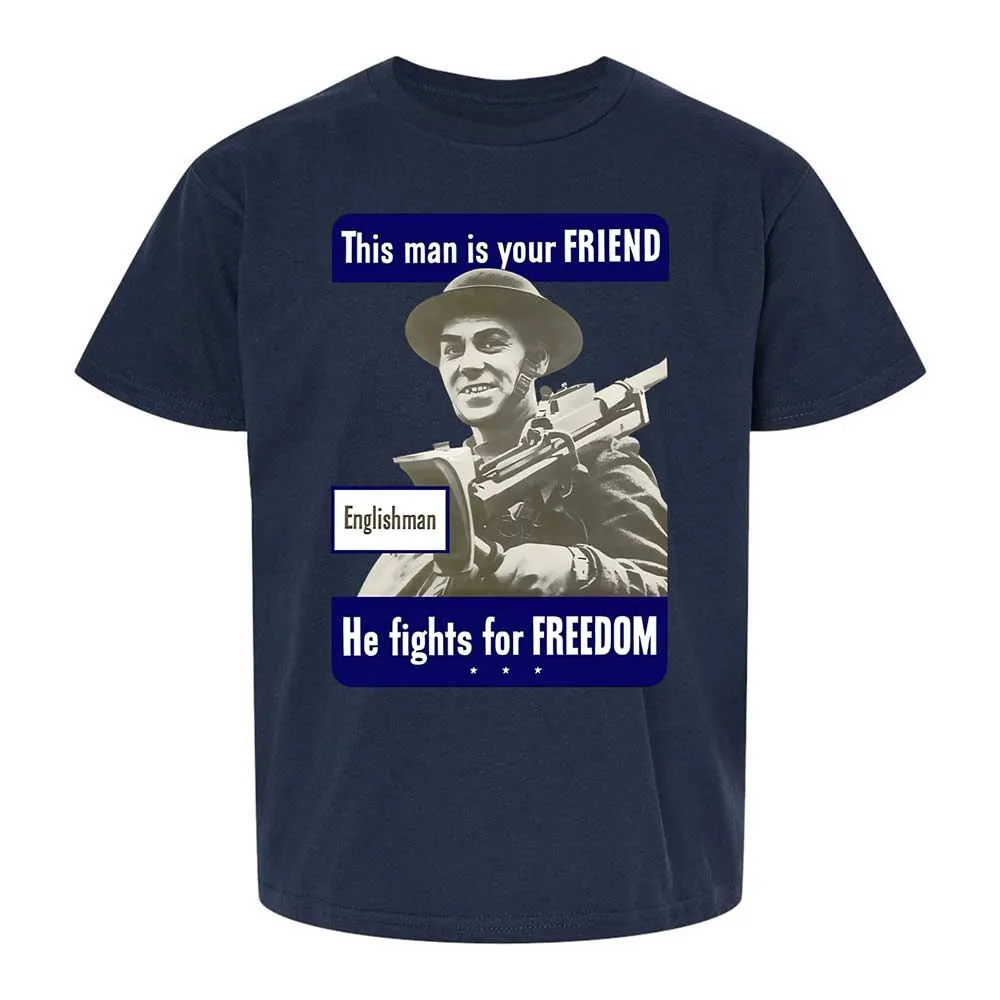This man is your Friend - Navy - 2