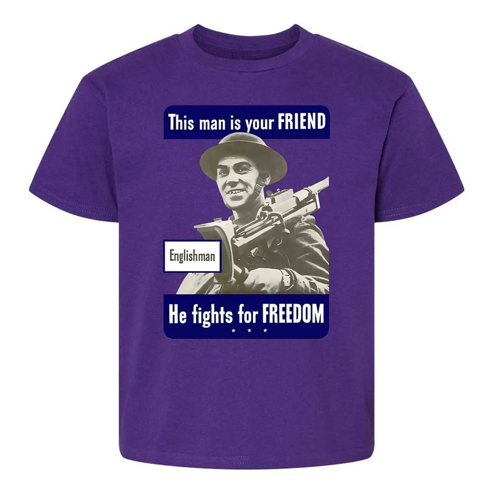This man is your Friend - Purple - 17