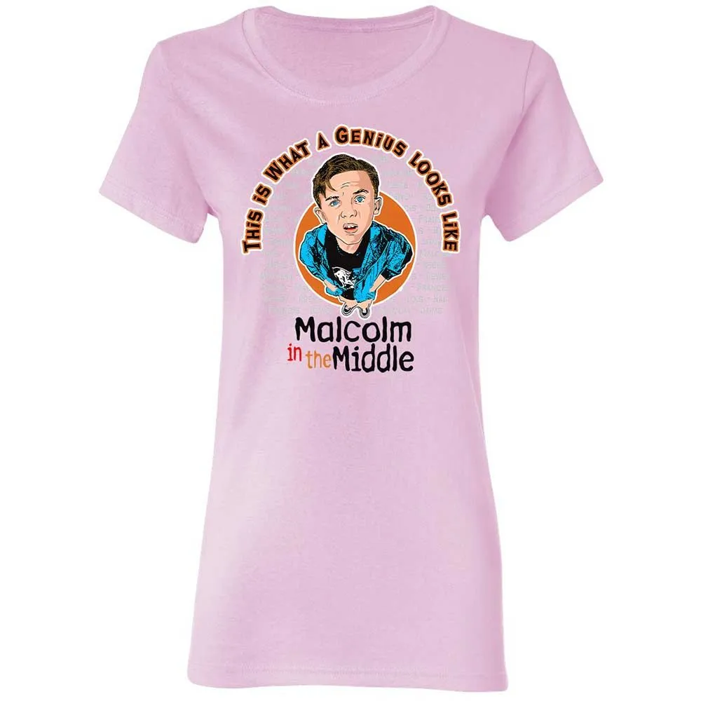 Women's T-Shirt - 2XF6UQRQ - Light Pink - 3