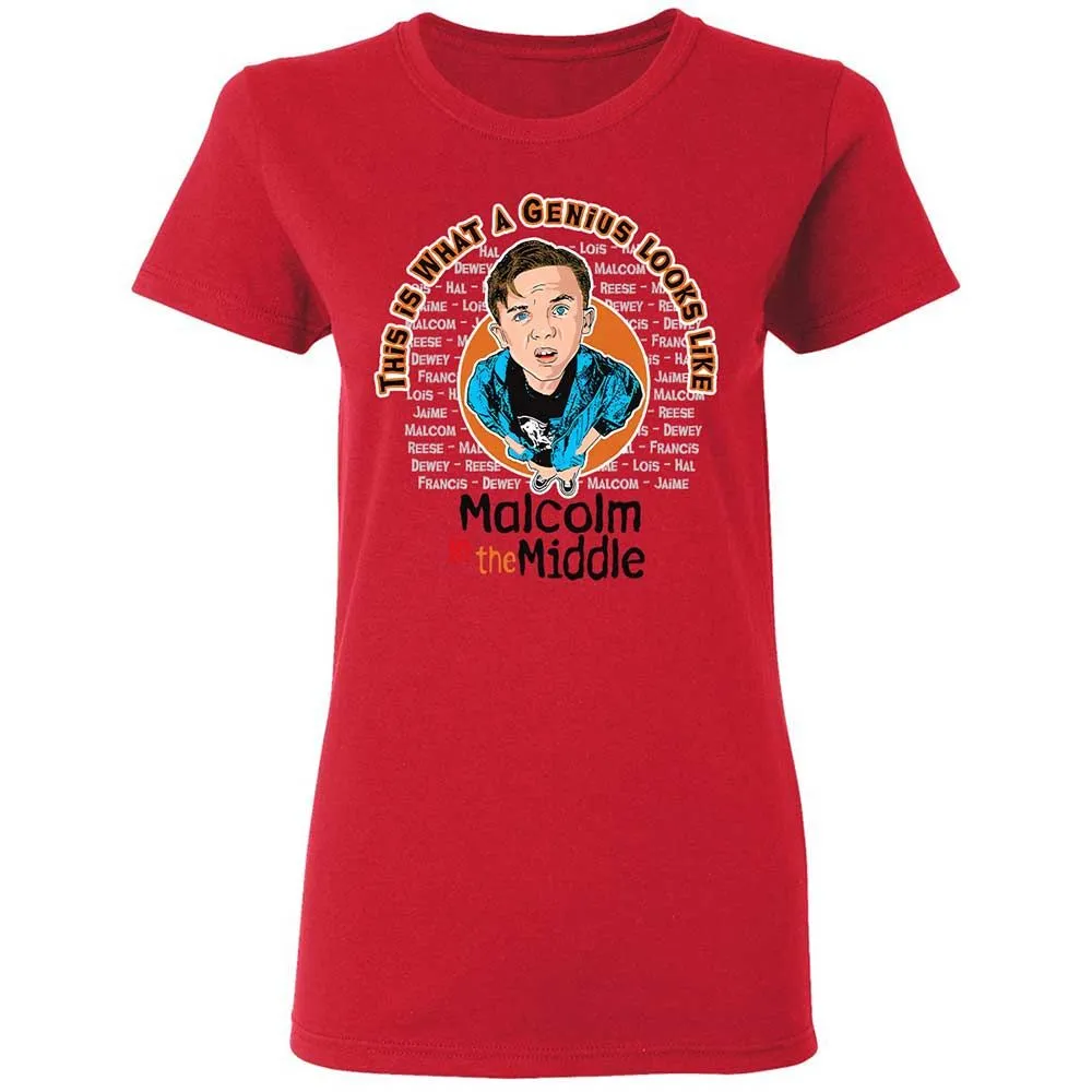 Women's T-Shirt - 2XF6UQRQ - Red - 9
