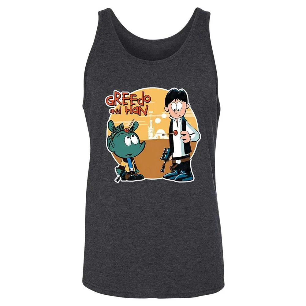 Greedo & Han - Dark Grey Heather - 10
