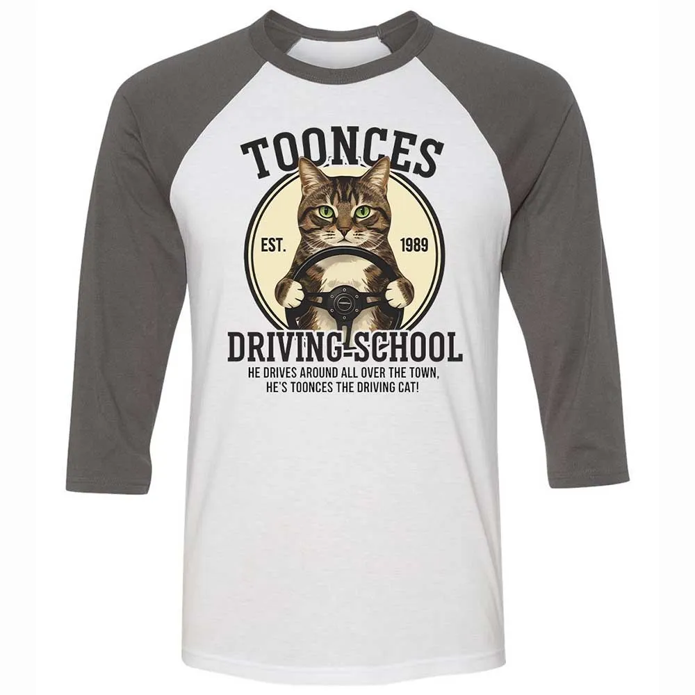 Unisex 3/4 Baseball Tee - FHG5Z49U - White/Asphalt - 2