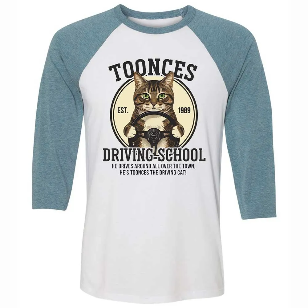 Unisex 3/4 Baseball Tee - FHG5Z49U - White/Denim - 3