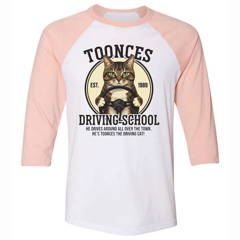Unisex 3/4 Baseball Tee - FHG5Z49U - White/Heather Peach - 5