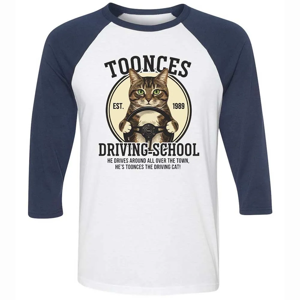 Unisex 3/4 Baseball Tee - FHG5Z49U - White/Navy - 8