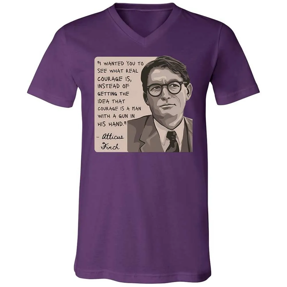 Real Courage Quote - Team Purple - 10