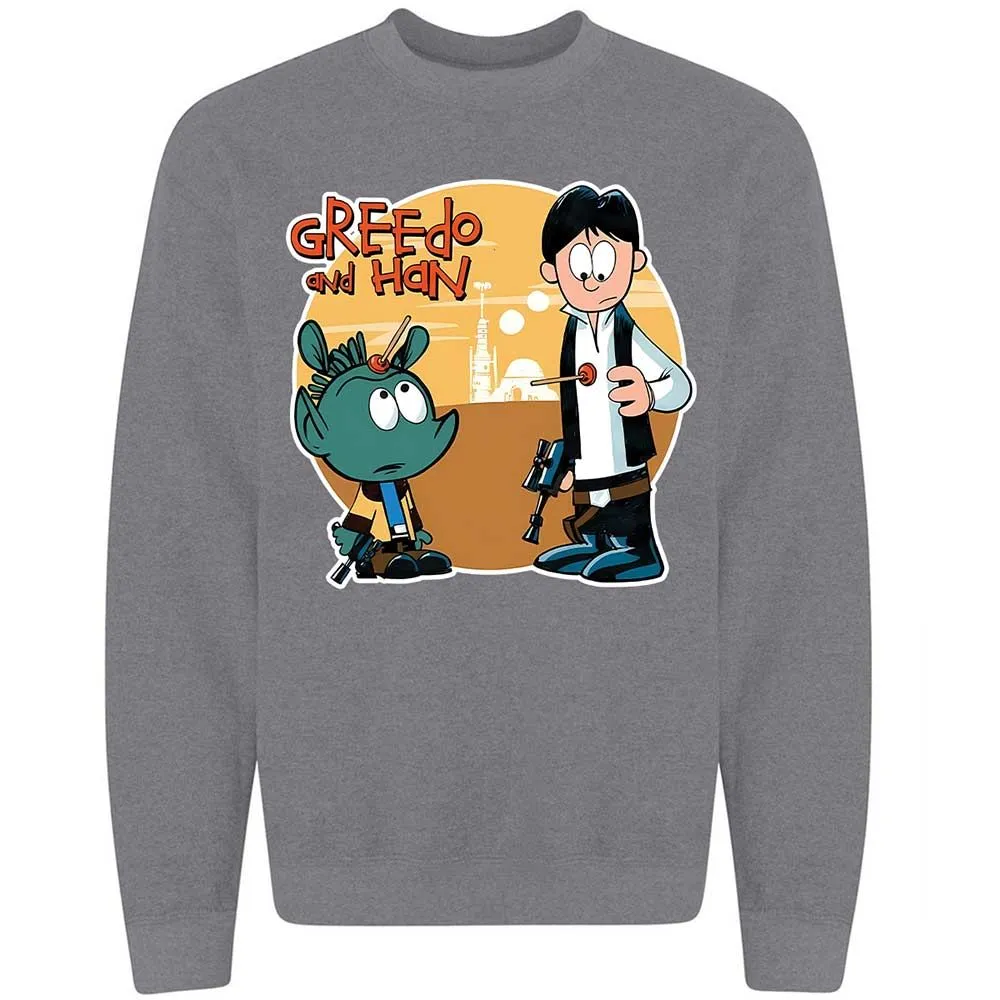 Greedo & Han - Graphite Heather - 19