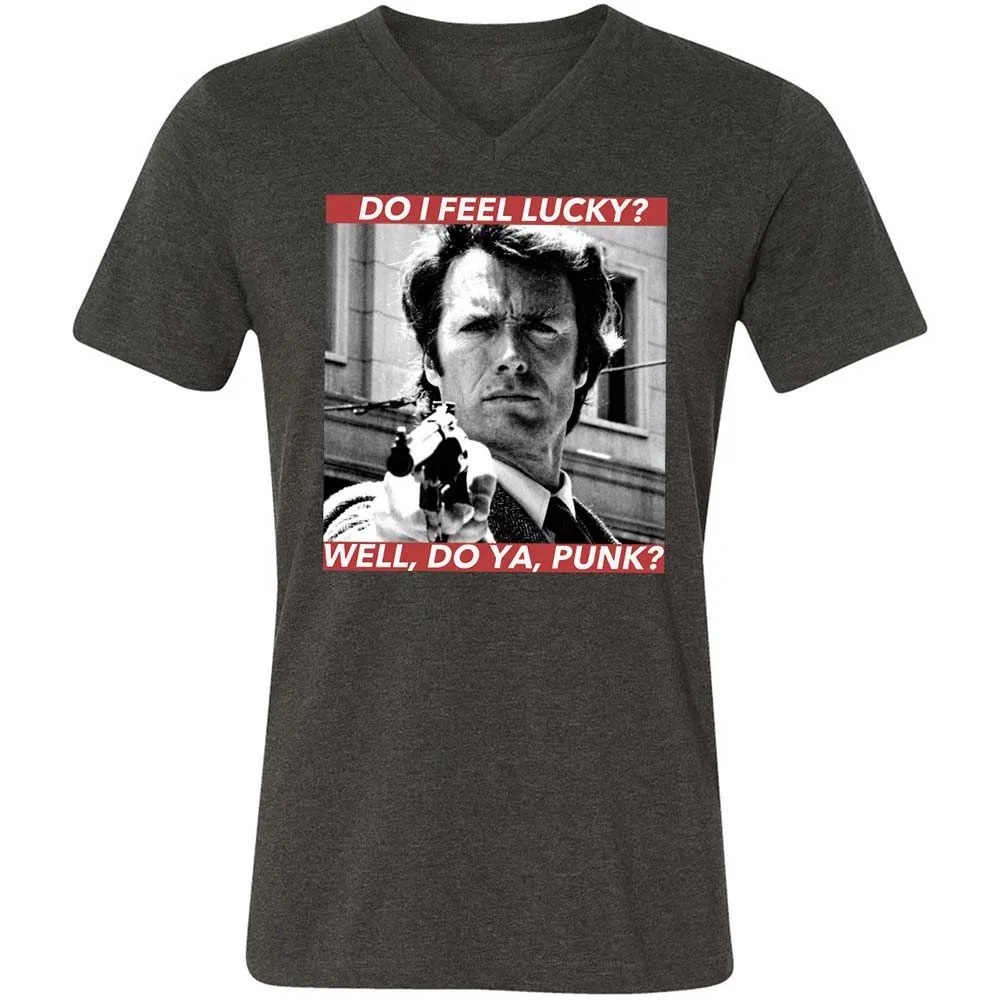 Do you feel lucky - Dark Grey Heather - 8