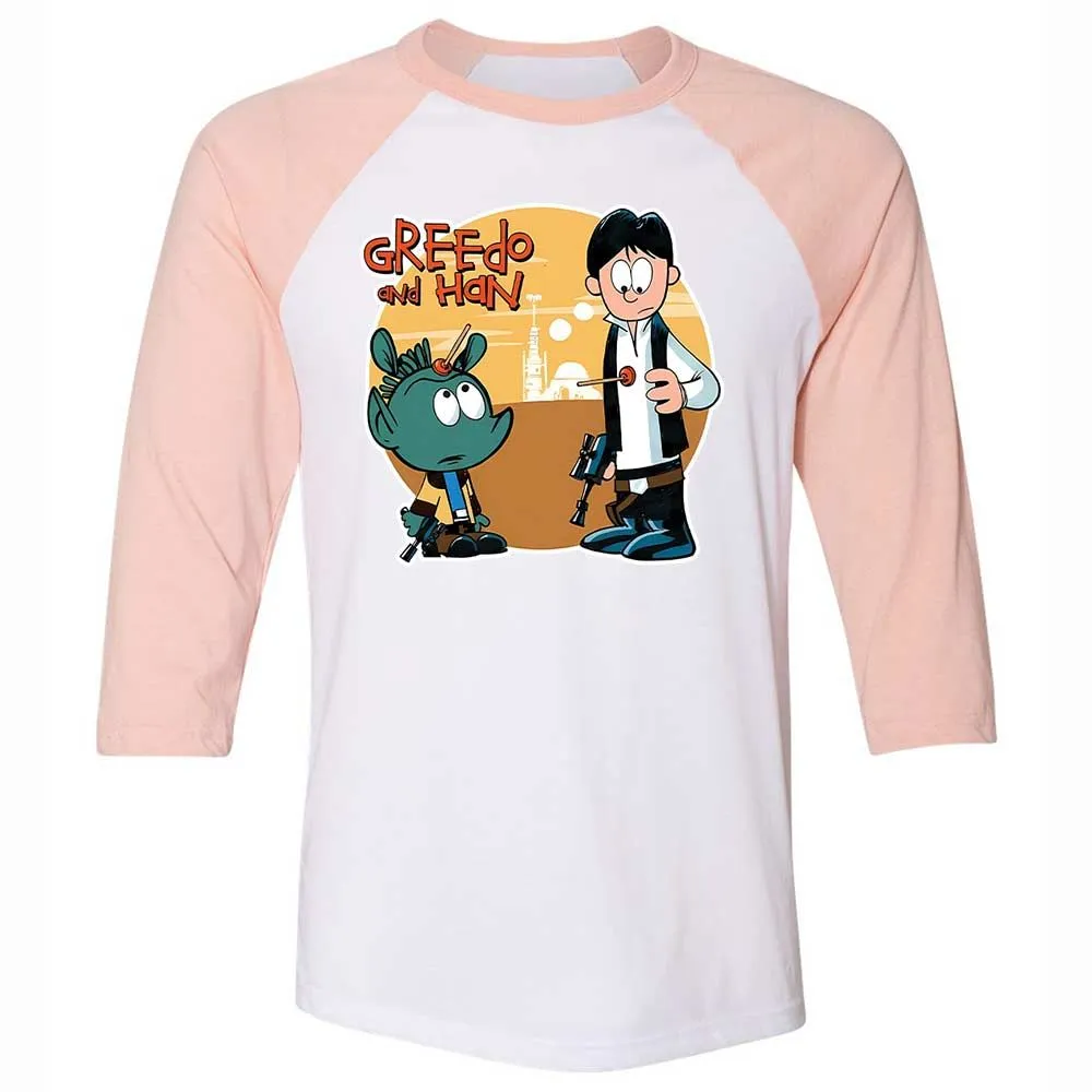 Greedo & Han - White/Heather Peach - 5