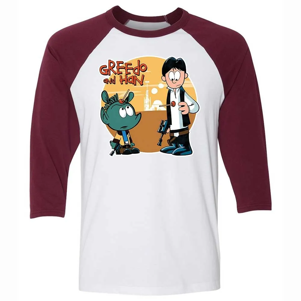 Greedo & Han - White/Maroon - 7