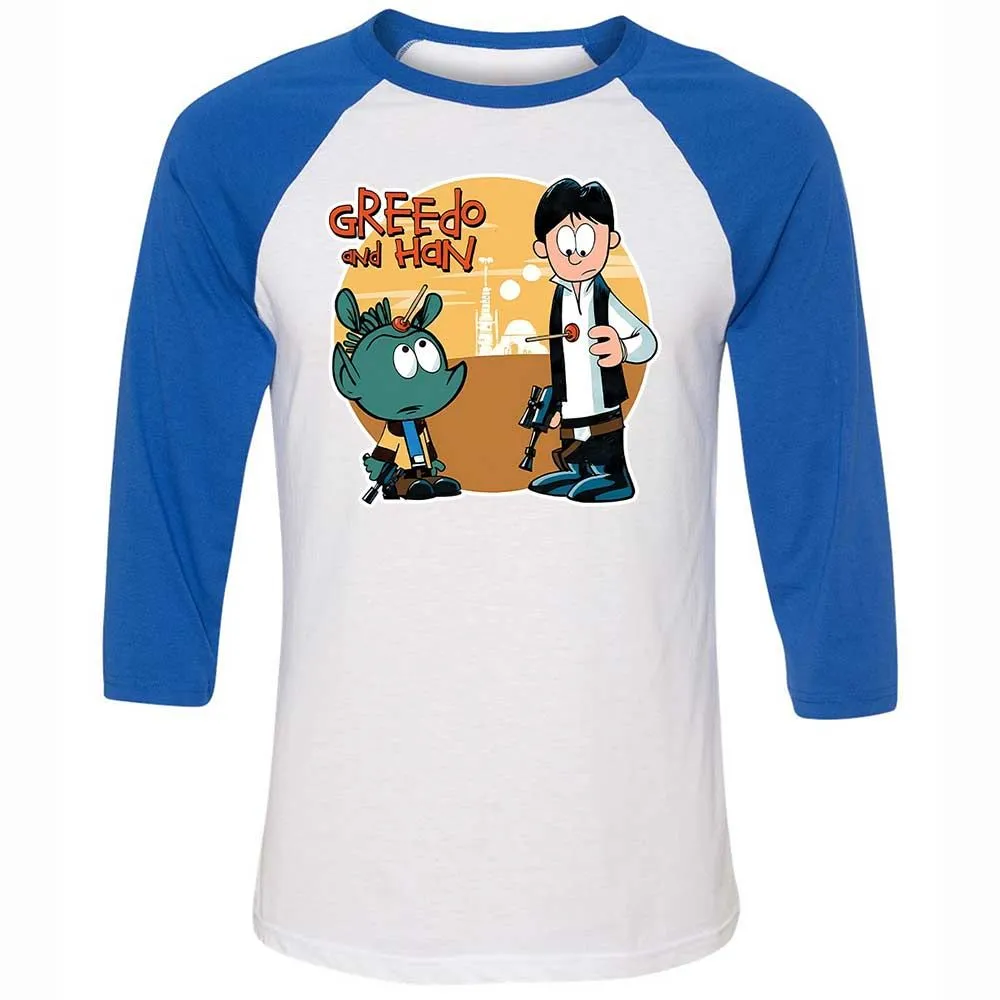 Greedo & Han - White/True Royal - 10