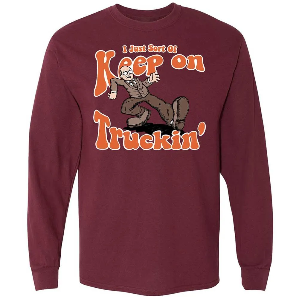 Long Sleeve T-Shirt - V8LY7LD2 - Maroon - 6