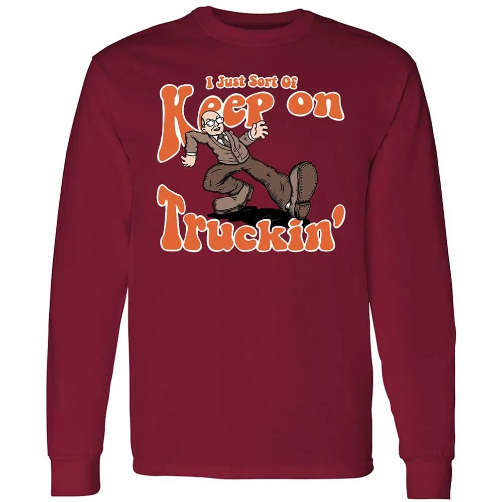 Long Sleeve T-Shirt - V8LY7LD2 - Cardinal Red - 7