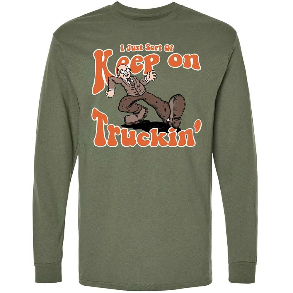 Long Sleeve T-Shirt - V8LY7LD2 - Military Green - 9