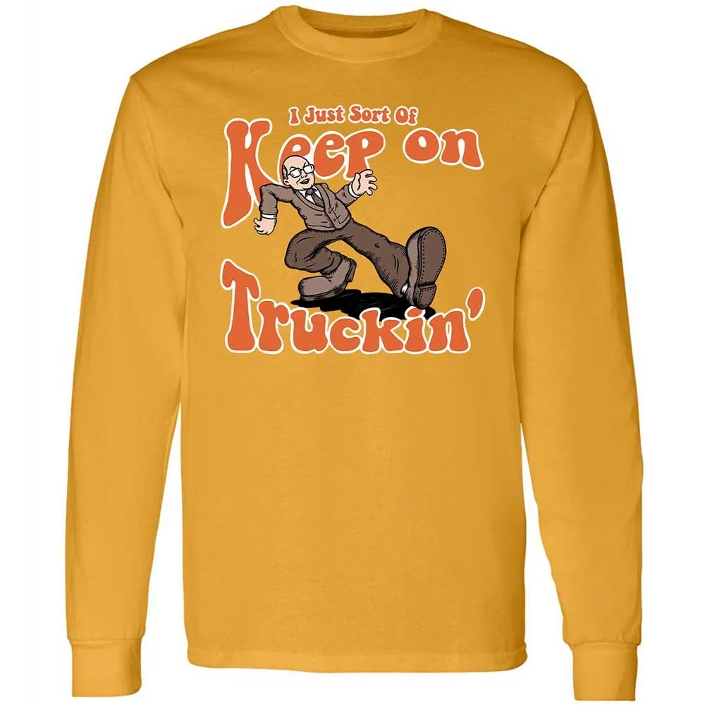 Long Sleeve T-Shirt - V8LY7LD2 - Gold - 13