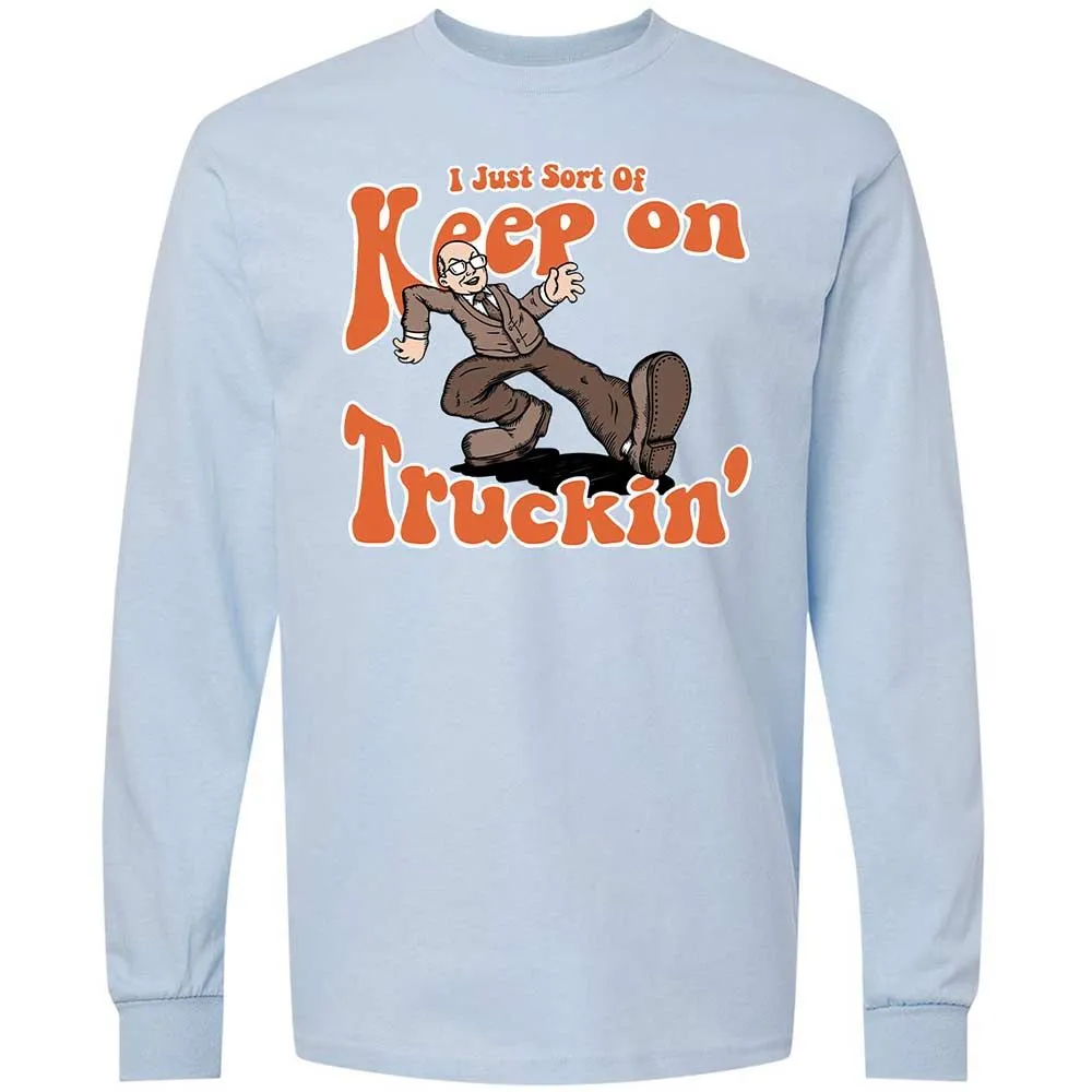 Long Sleeve T-Shirt - V8LY7LD2 - Light Blue - 18