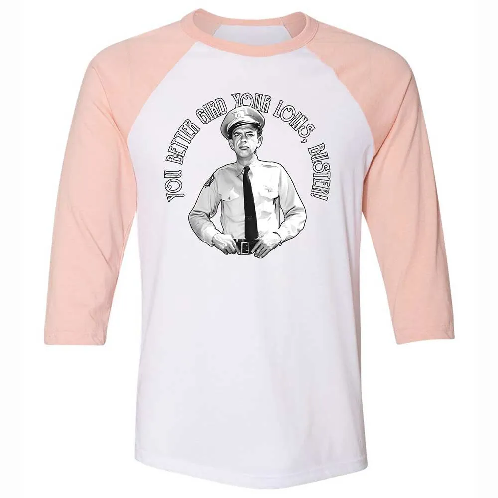 Unisex 3/4 Baseball Tee - ESZ1Z2D7 - White/Heather Peach - 5