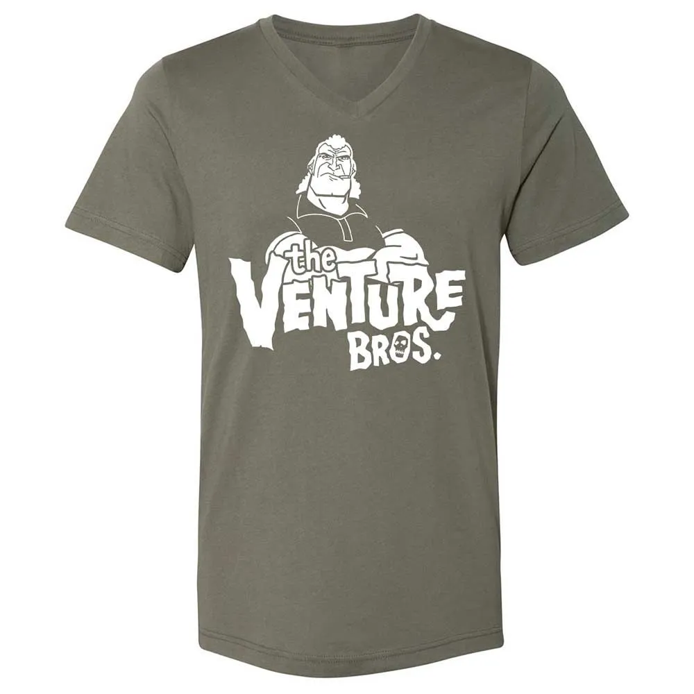 Unisex V-Neck T-Shirt - PW4LSEQ9 - Military Green - 11