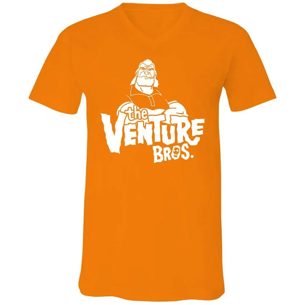 Unisex V-Neck T-Shirt - PW4LSEQ9 - Orange - 12
