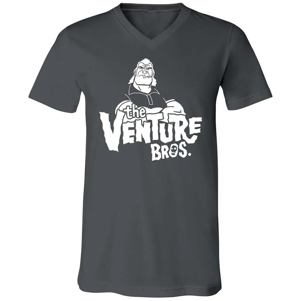 Unisex V-Neck T-Shirt - PW4LSEQ9 - Asphalt - 13