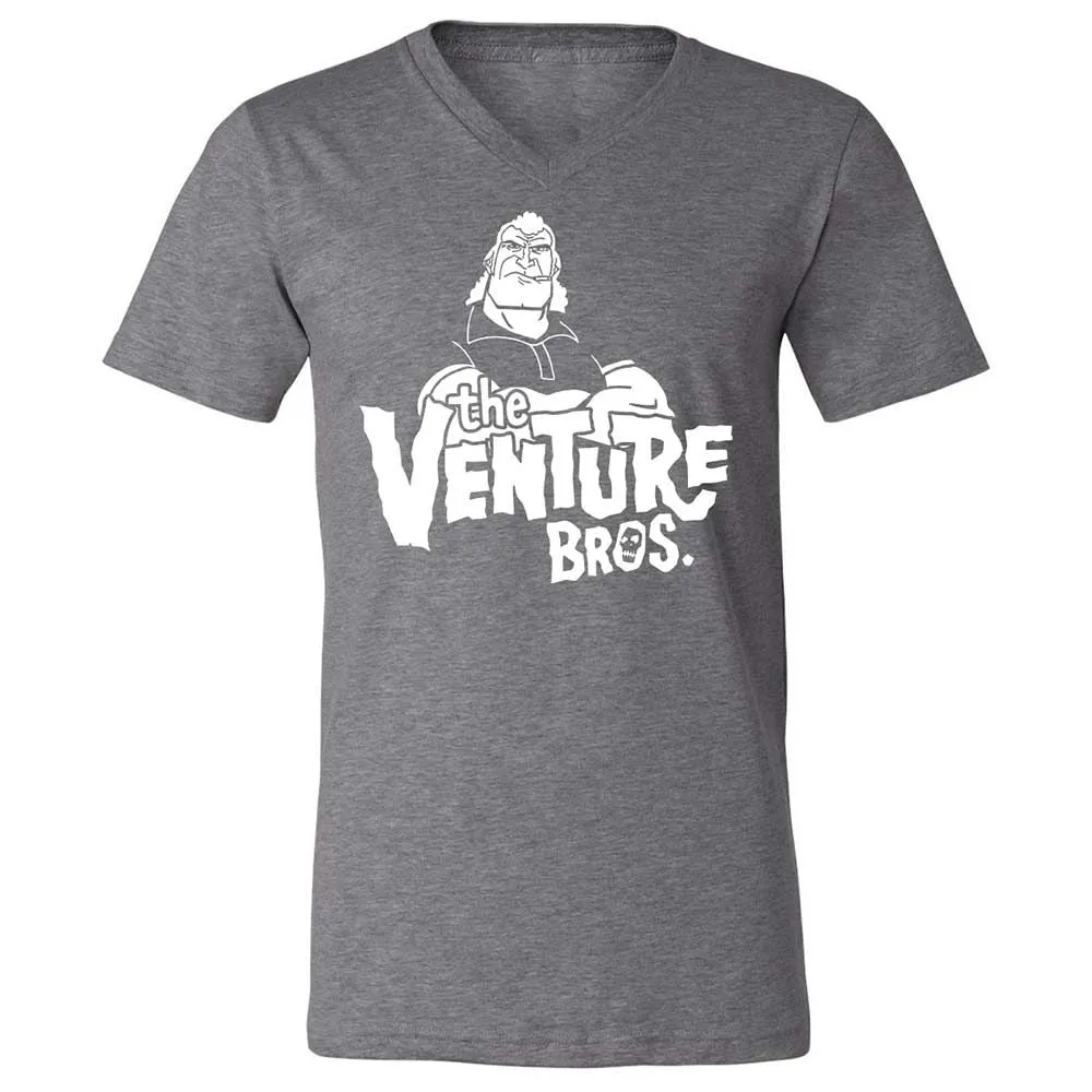 Unisex V-Neck T-Shirt - PW4LSEQ9 - Deep Heather - 14