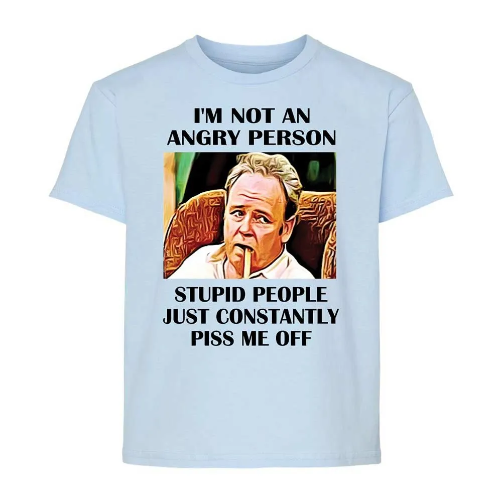 I'm not an angry person - Light Blue - 3