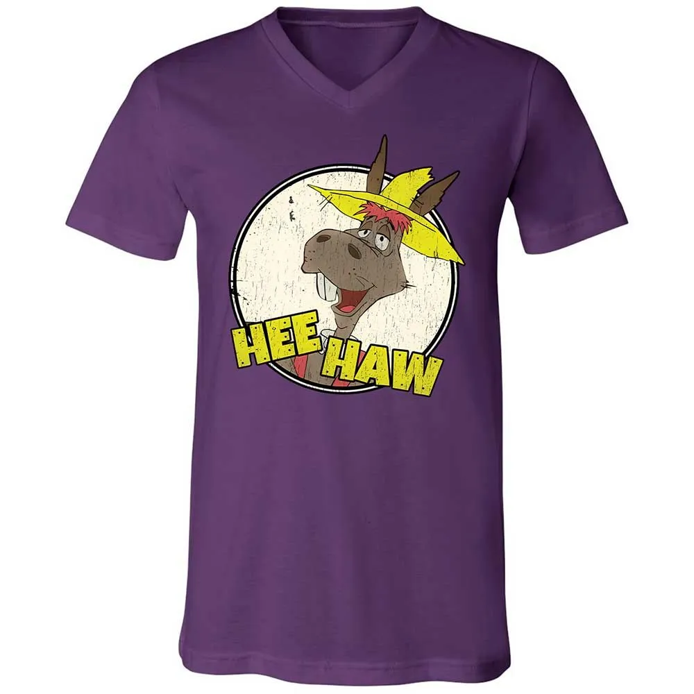 Unisex V-Neck T-Shirt - 188986X3 - Team Purple - 10