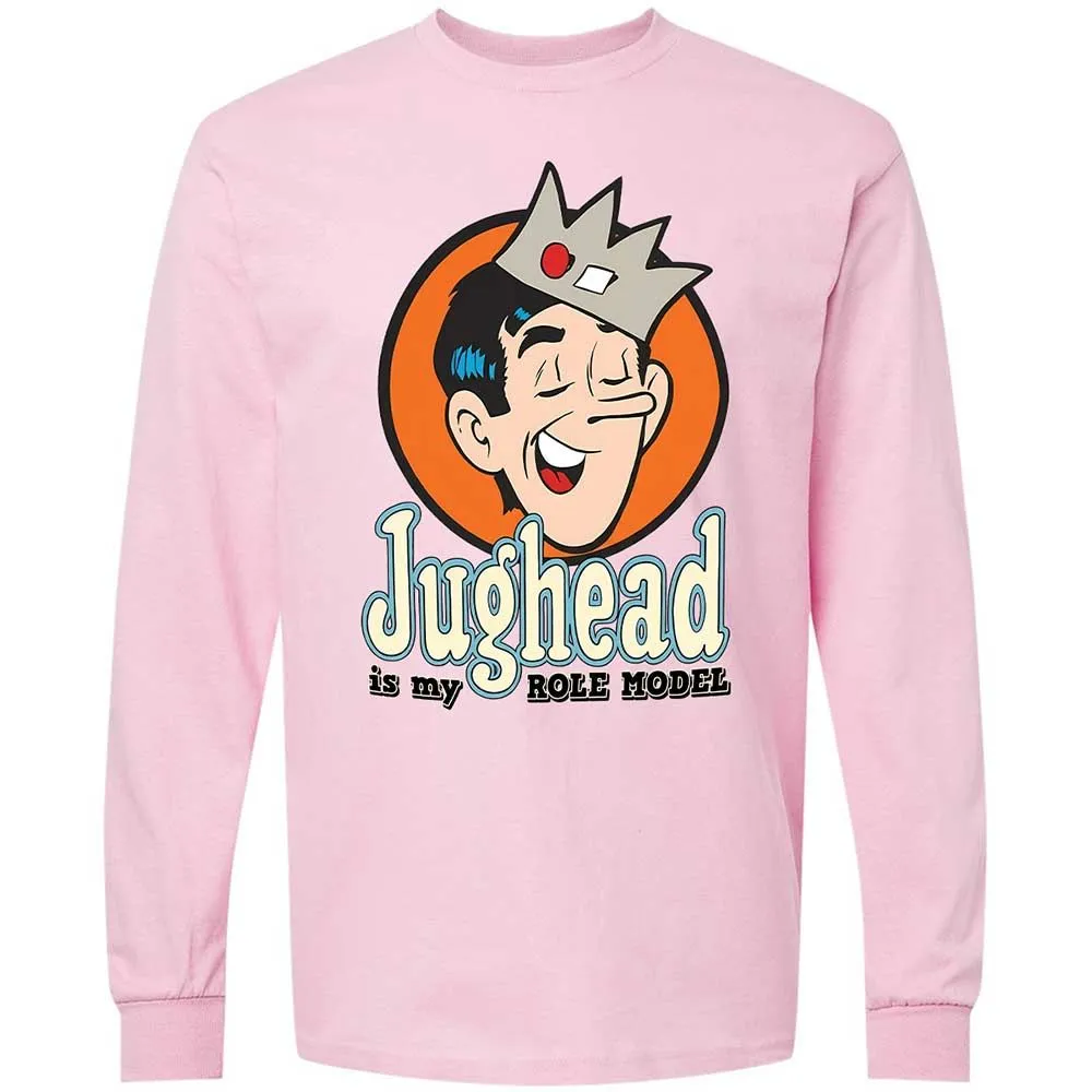 Long Sleeve T-Shirt - HLAT2BD4 - Light Pink - 6