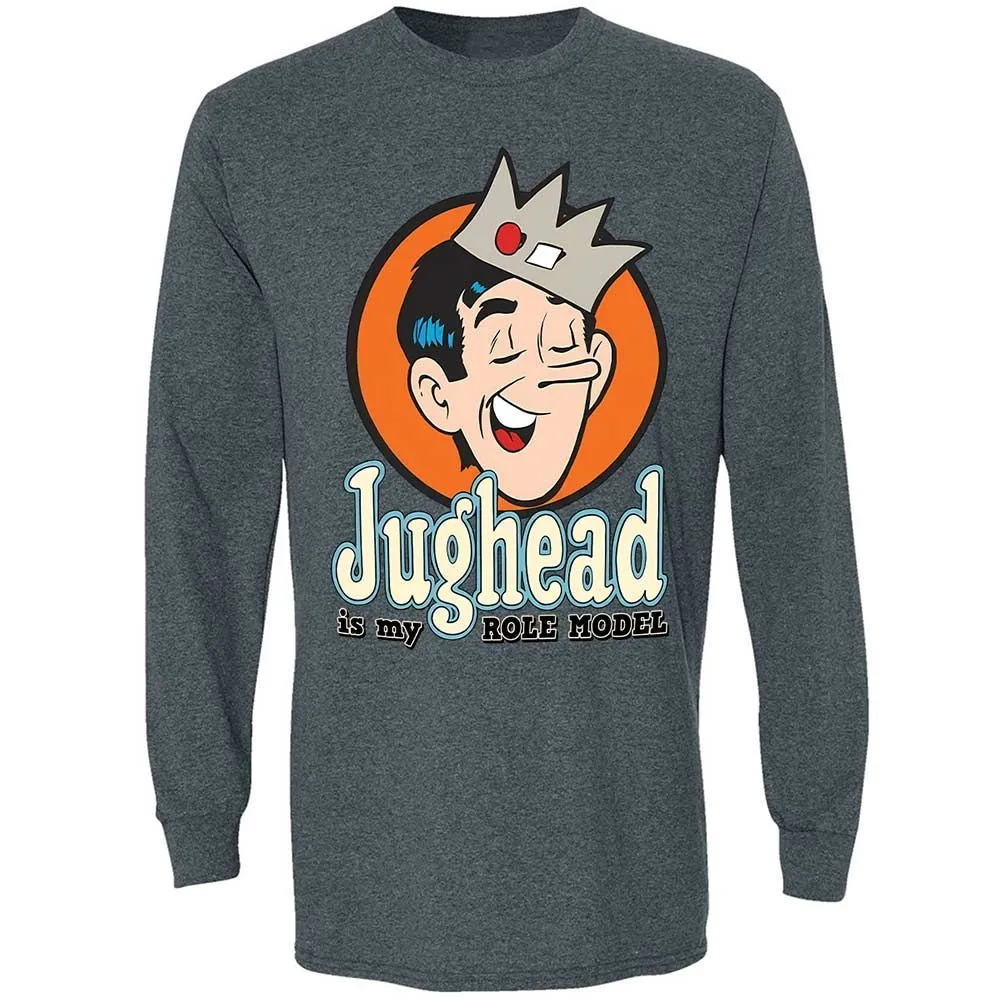 Long Sleeve T-Shirt - HLAT2BD4 - Dark Heather - 15