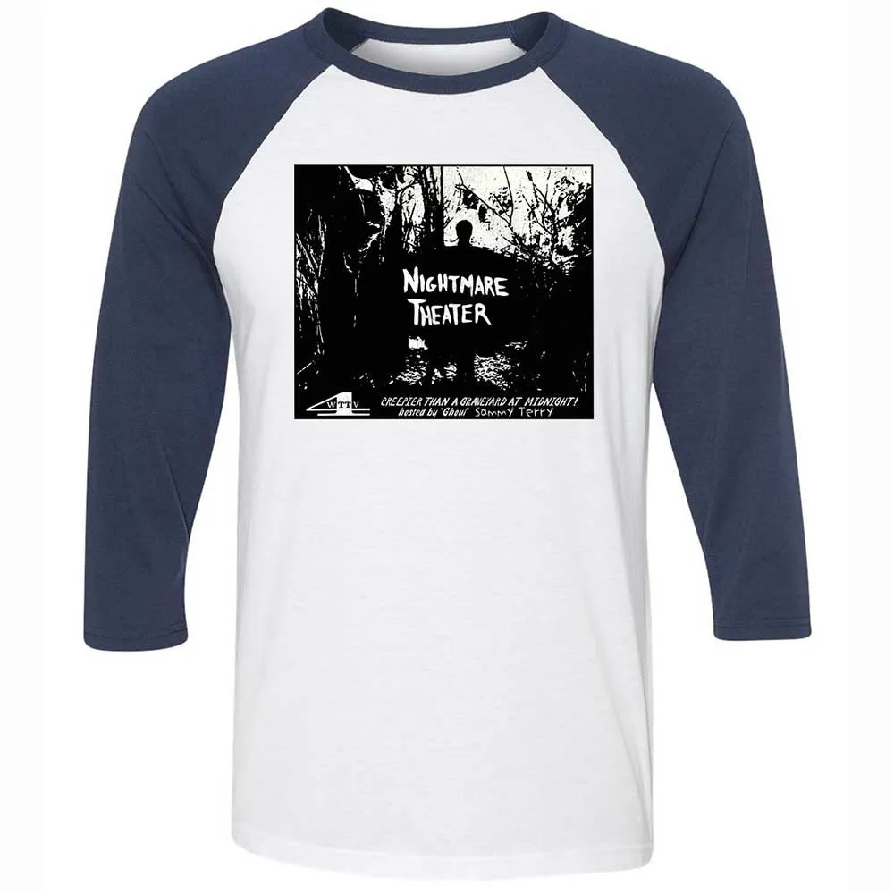 Nightmare Theater with Sammy Terry - White/Navy - 8