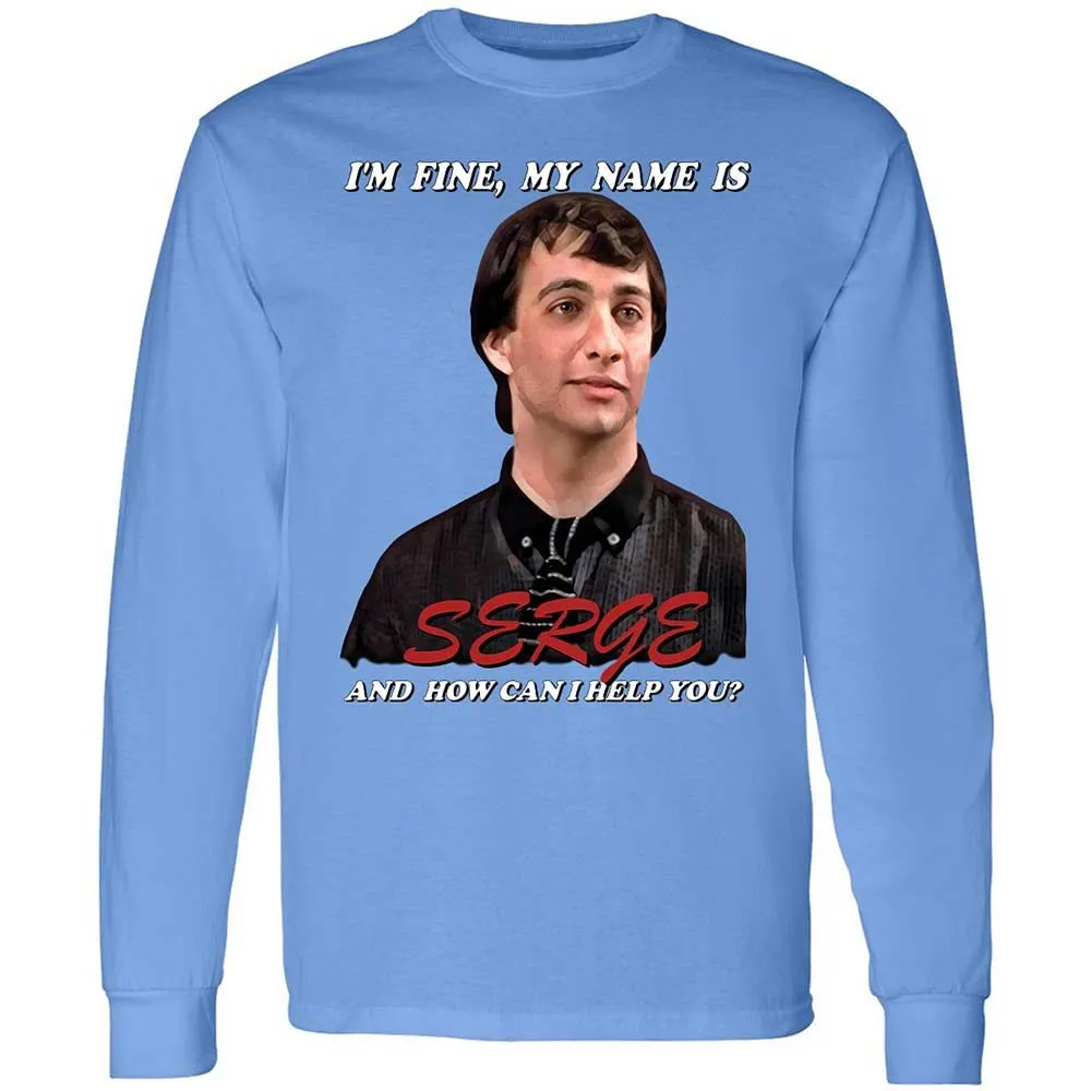 Long Sleeve T-Shirt - EJ3YVRL9 - Carolina Blue - 5