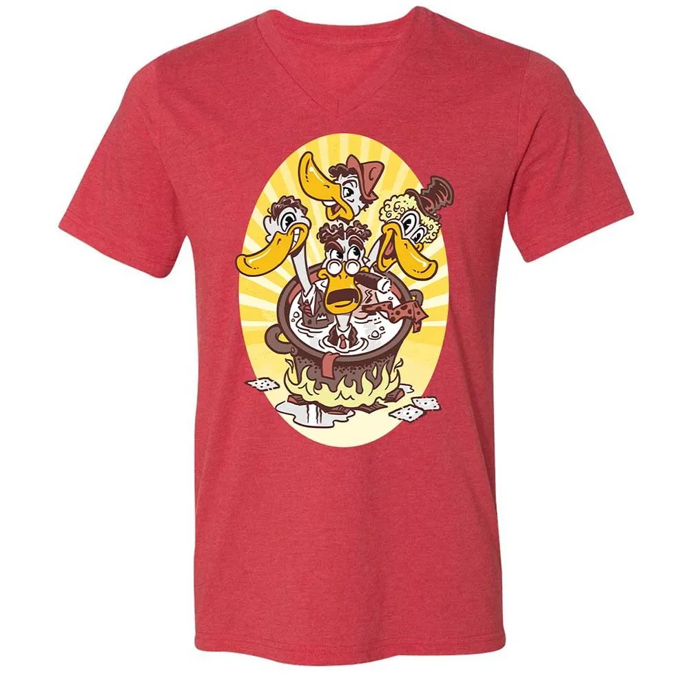 The Duck Brothers Soup - Heather Red - 7