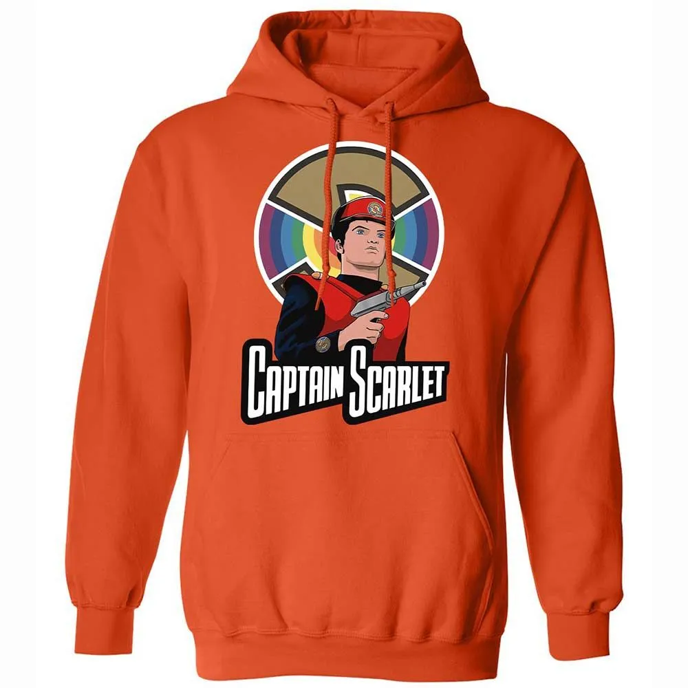 Classic Unisex Hoodie - 7M7XJH61 - Orange - 13