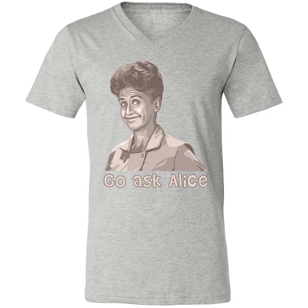 Unisex V-Neck T-Shirt - 23579J1Q - Athletic Heather - 2