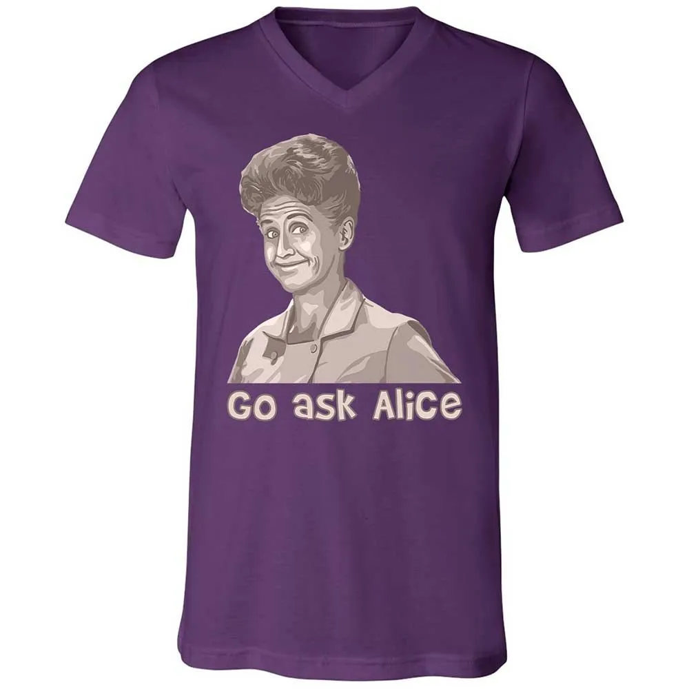 Unisex V-Neck T-Shirt - 23579J1Q - Team Purple - 10
