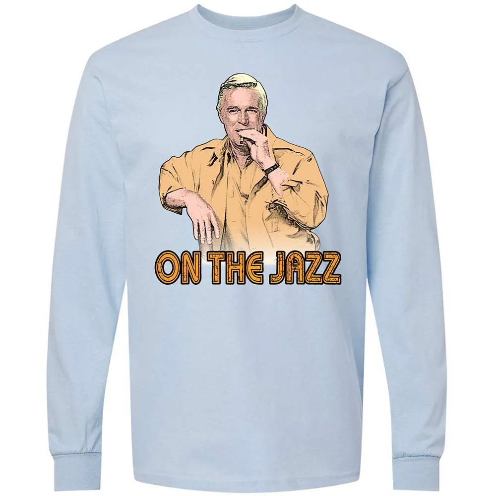 Long Sleeve T-Shirt - AZ9NPZ96 - Light Blue - 4