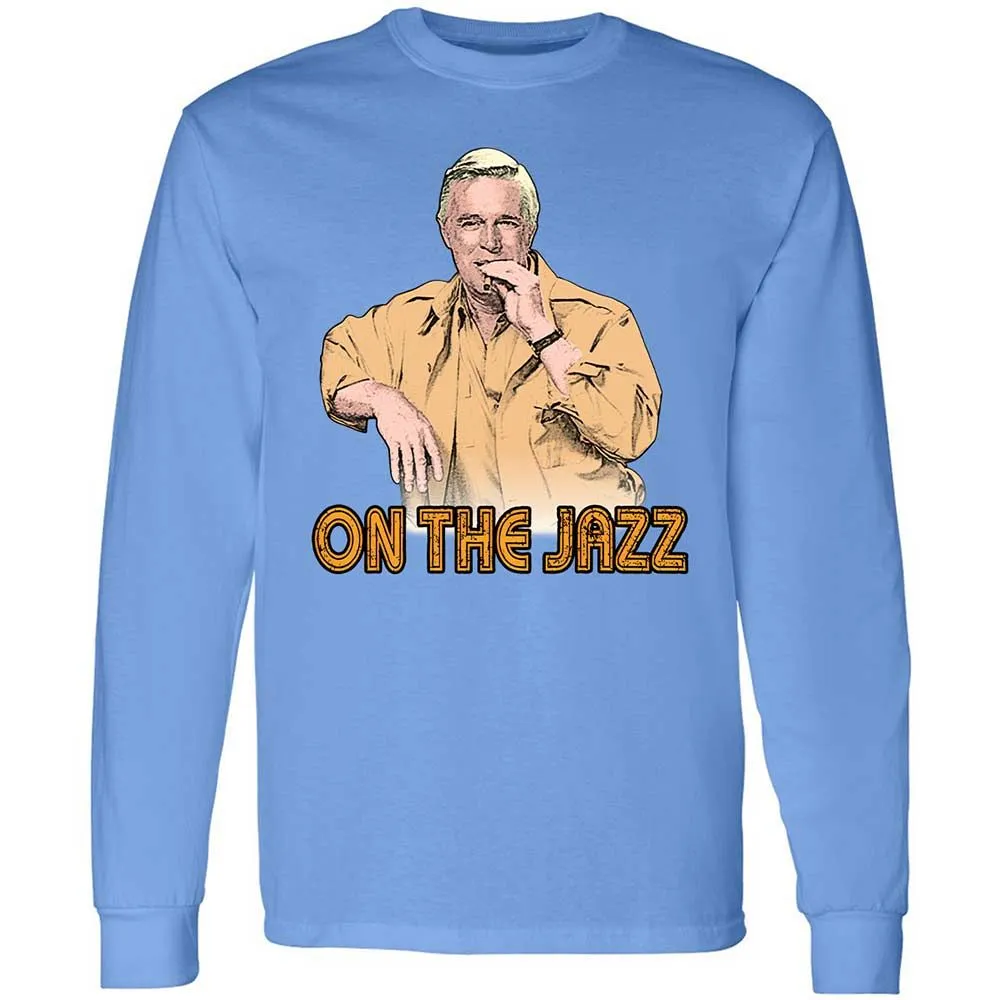Long Sleeve T-Shirt - AZ9NPZ96 - Carolina Blue - 5