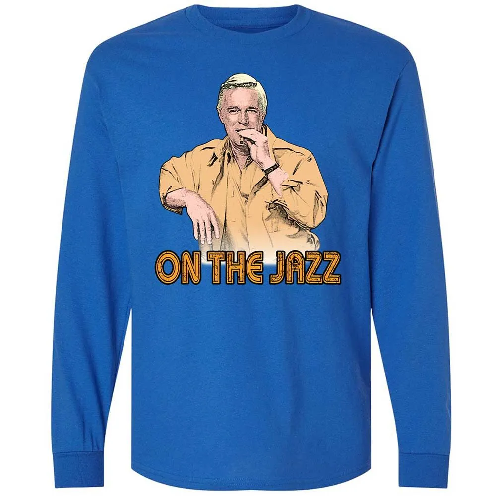 Long Sleeve T-Shirt - AZ9NPZ96 - Royal - 7