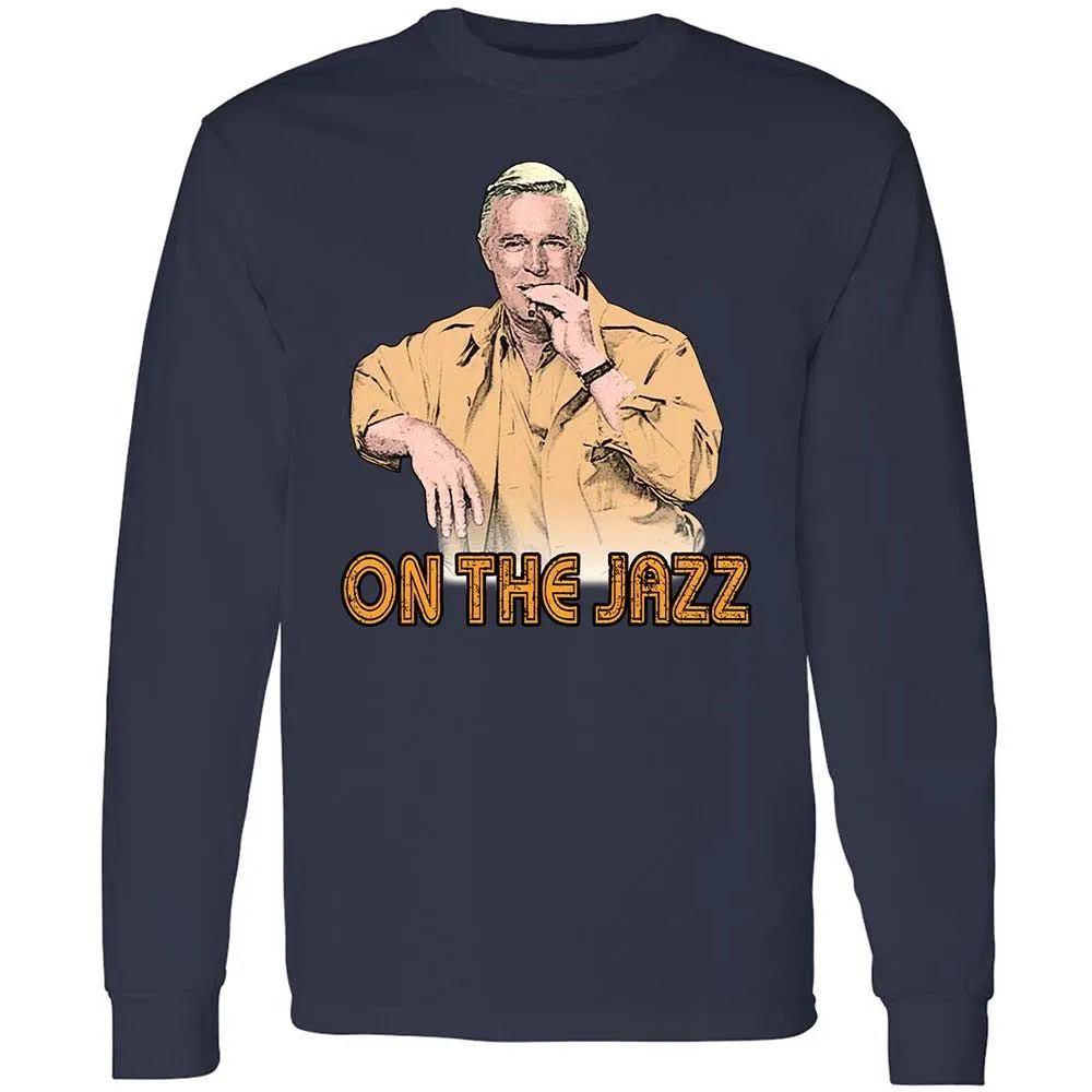 Long Sleeve T-Shirt - AZ9NPZ96 - Navy - 13