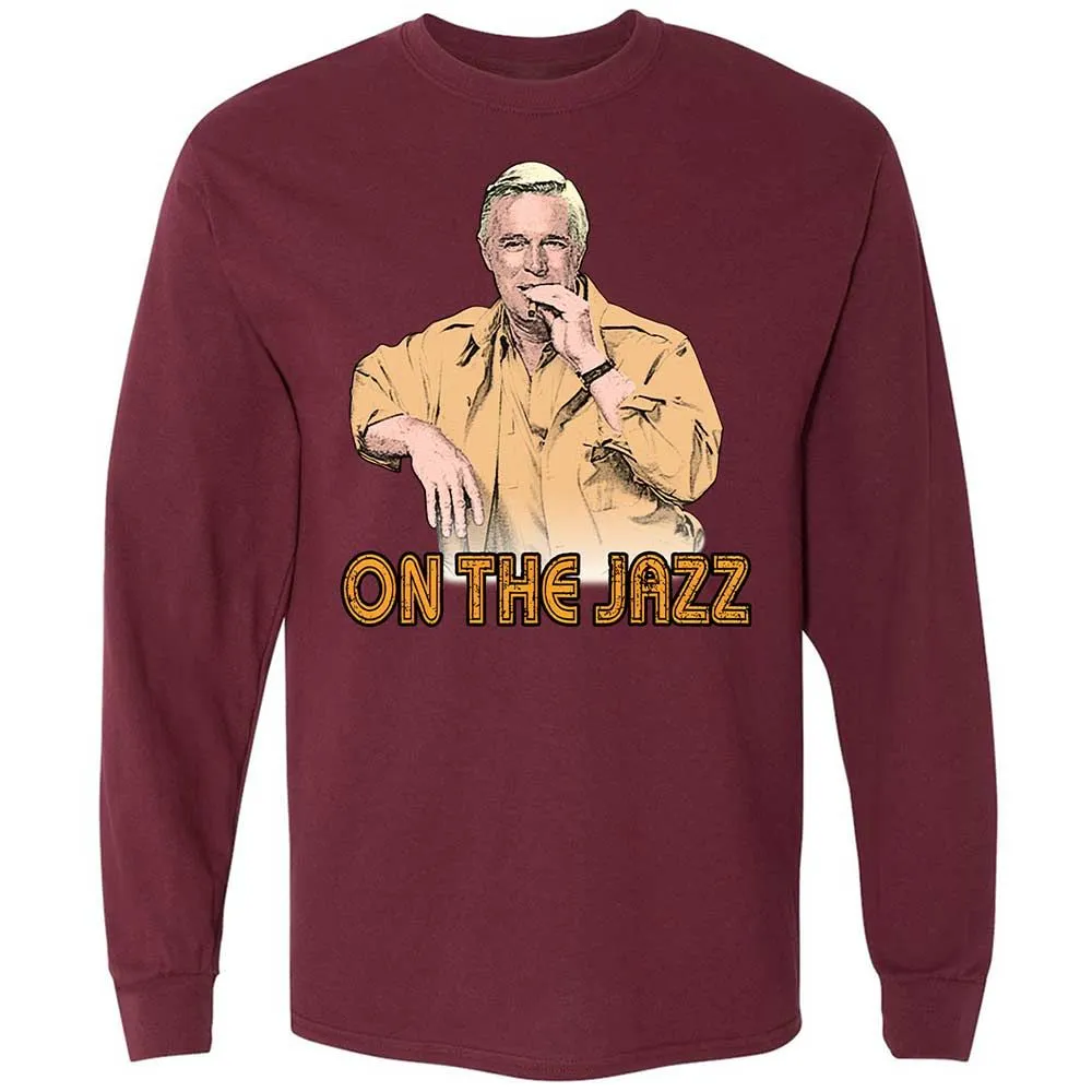 Long Sleeve T-Shirt - AZ9NPZ96 - Maroon - 16