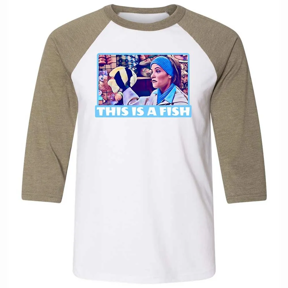Unisex 3/4 Baseball Tee - QNZRDZD5 - White/Heather Olive - 4