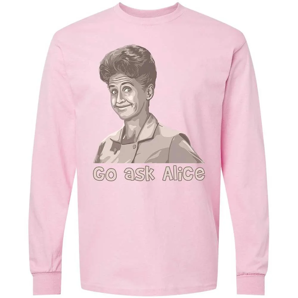 Long Sleeve T-Shirt - AZ11N9A8 - Light Pink - 6