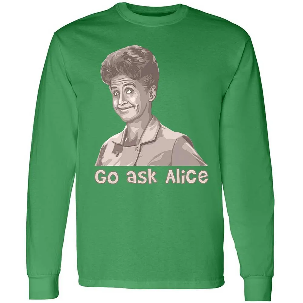 Long Sleeve T-Shirt - AZ11N9A8 - Irish Green - 11