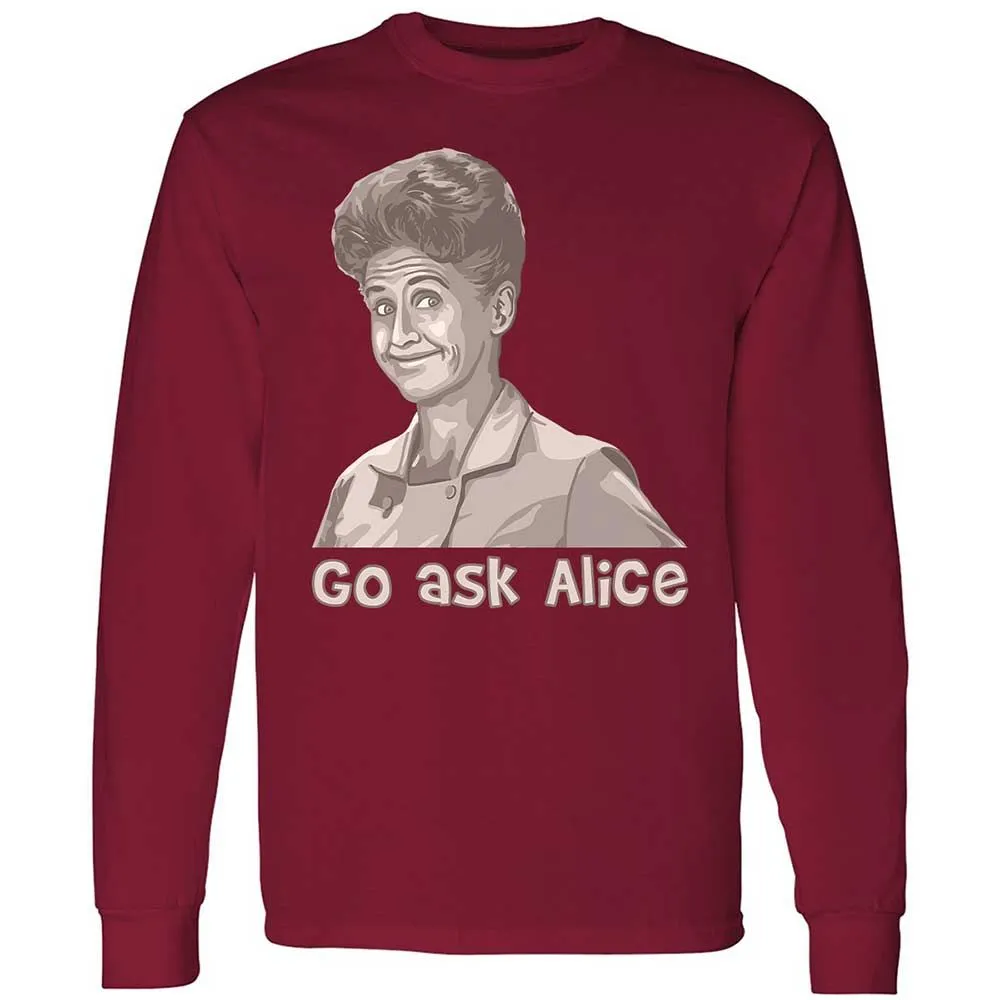 Long Sleeve T-Shirt - AZ11N9A8 - Cardinal Red - 17