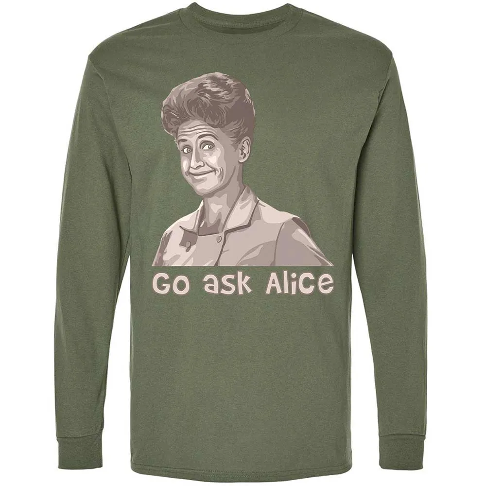 Long Sleeve T-Shirt - AZ11N9A8 - Military Green - 19
